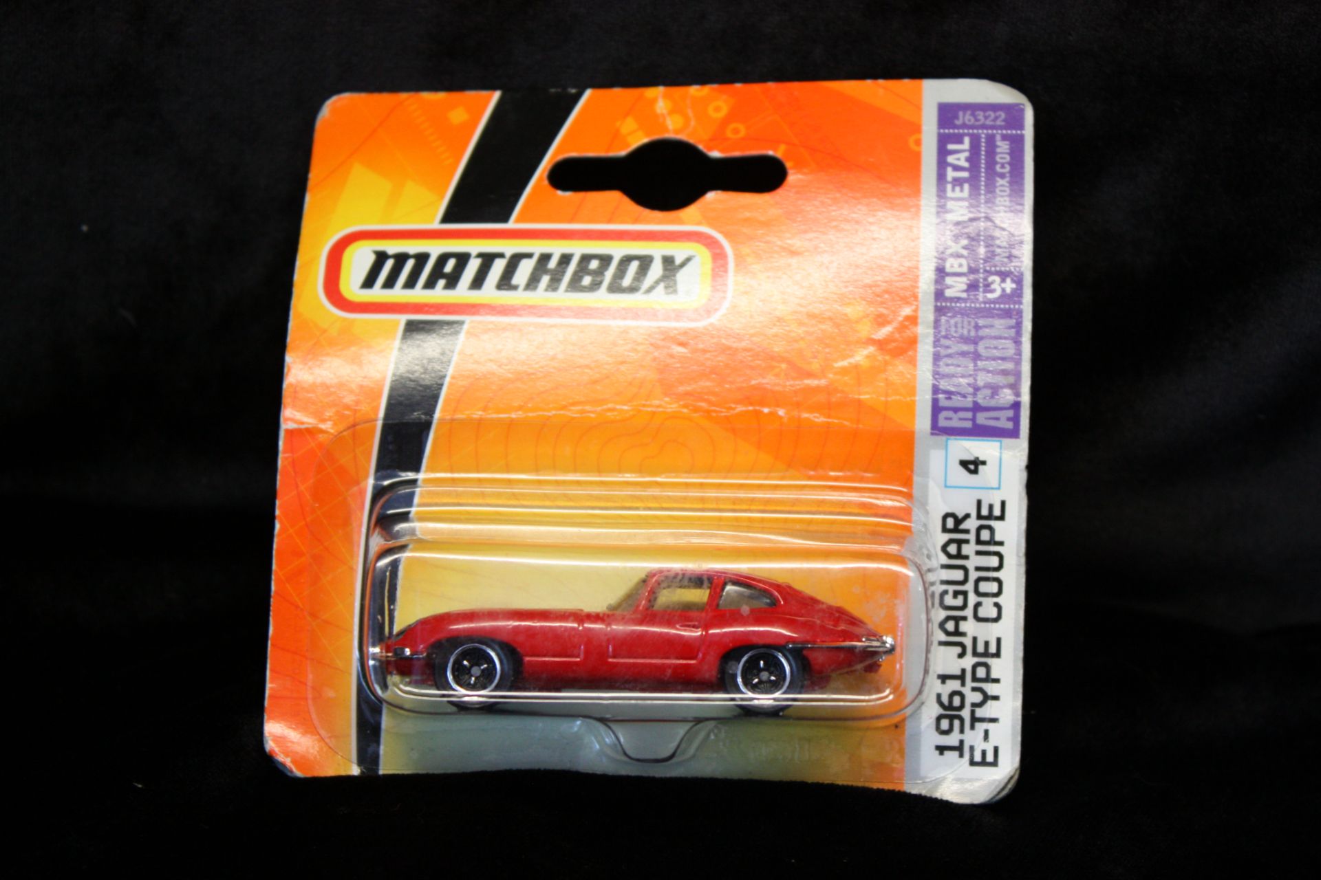 Matchbox 1961 Jaguar E-Type Coupe - Red. Model is part of an old private collection - All items