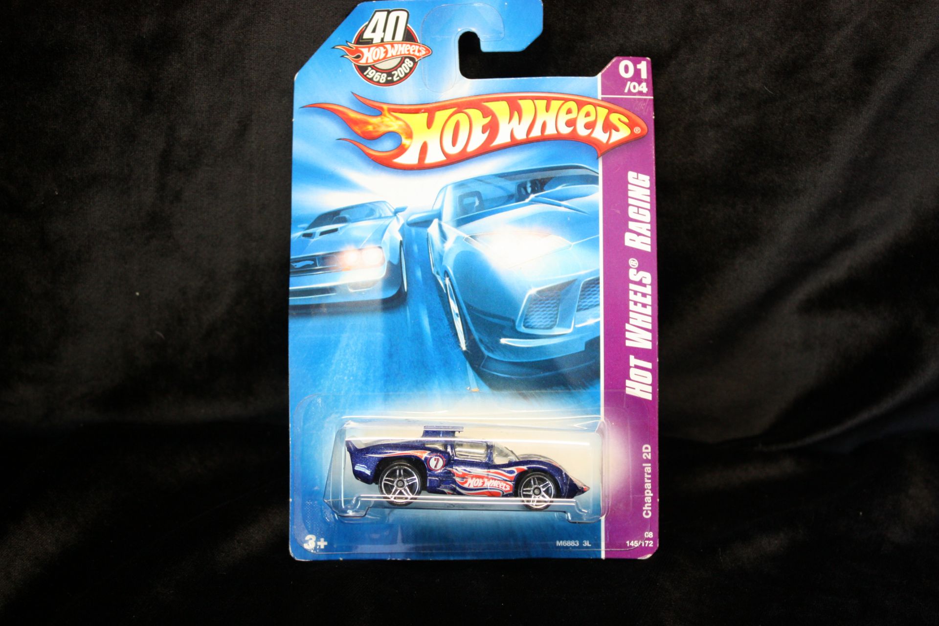 Hot Wheels Racing 40th Anniversary Chaparral 2D 145/172. Model is part of an old private