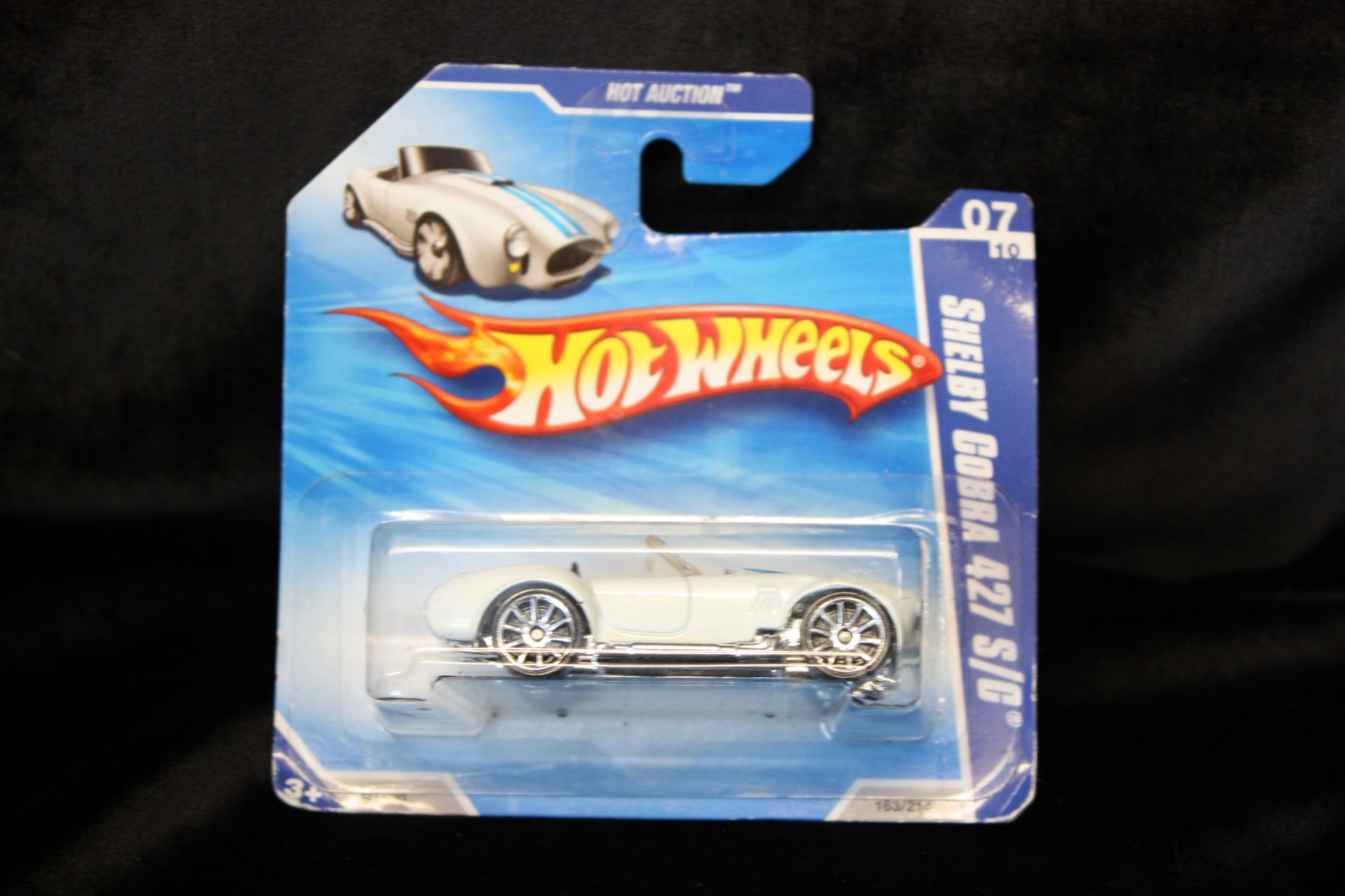 Hot Wheels Hot Auction Shelby Cobra 427 S/C. Model is part of an old private collection - All