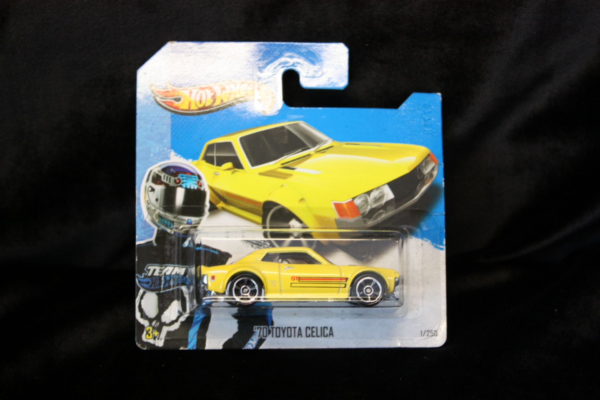 Hot Wheels 1970 Toyota Celica 1/250. Model is part of an old private collection - All items are