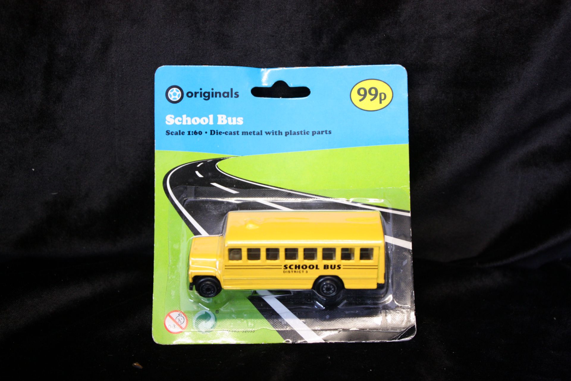 Morrisons Originals 1:60 School Bus. Model is part of an old private collection - All items are