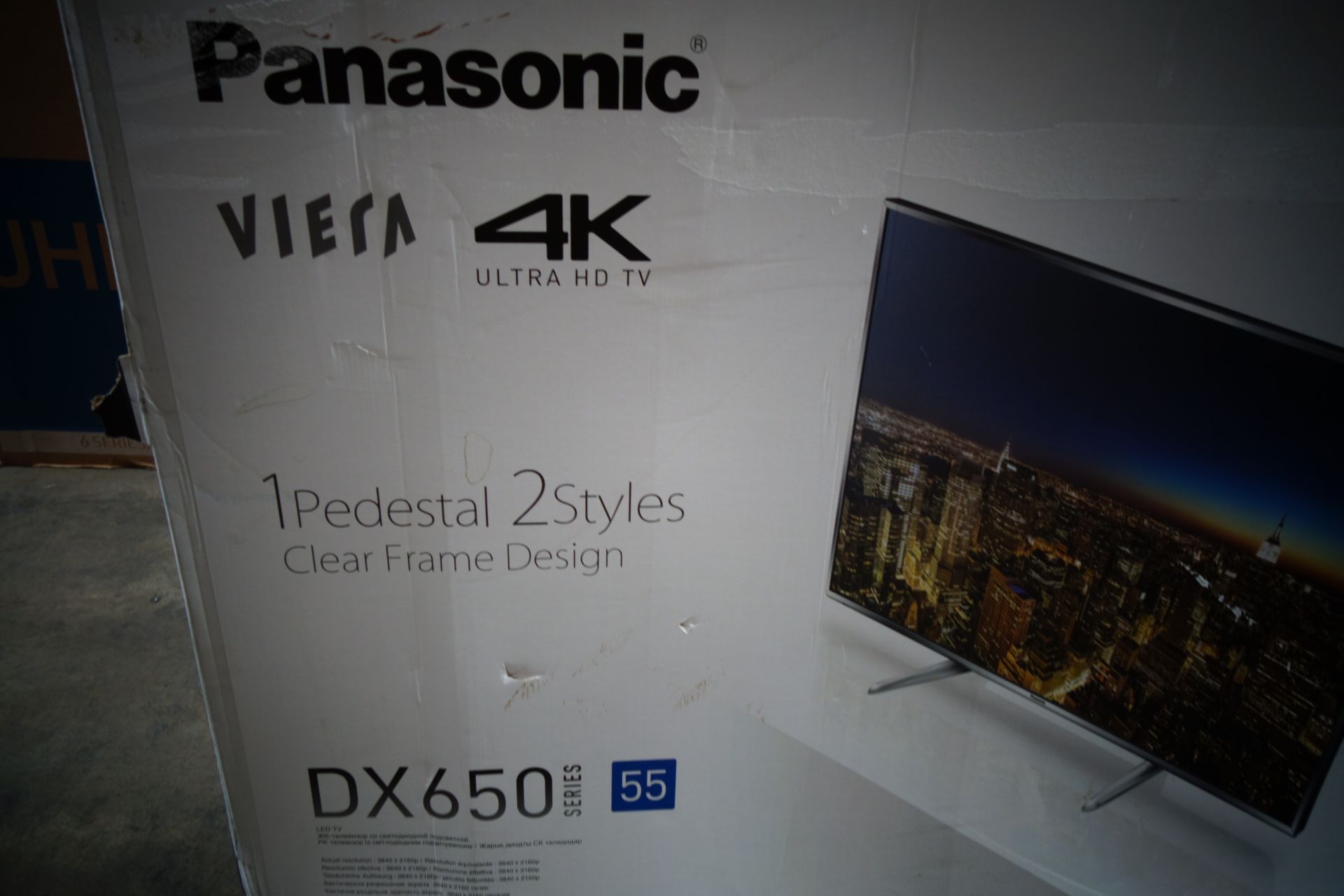 (T4) PANASONIC VIERA TX-55DX650B Smart 4k Ultra HD 55" LED TV. RRP £799. Experience beautiful 4k - Bild 2 aus 4