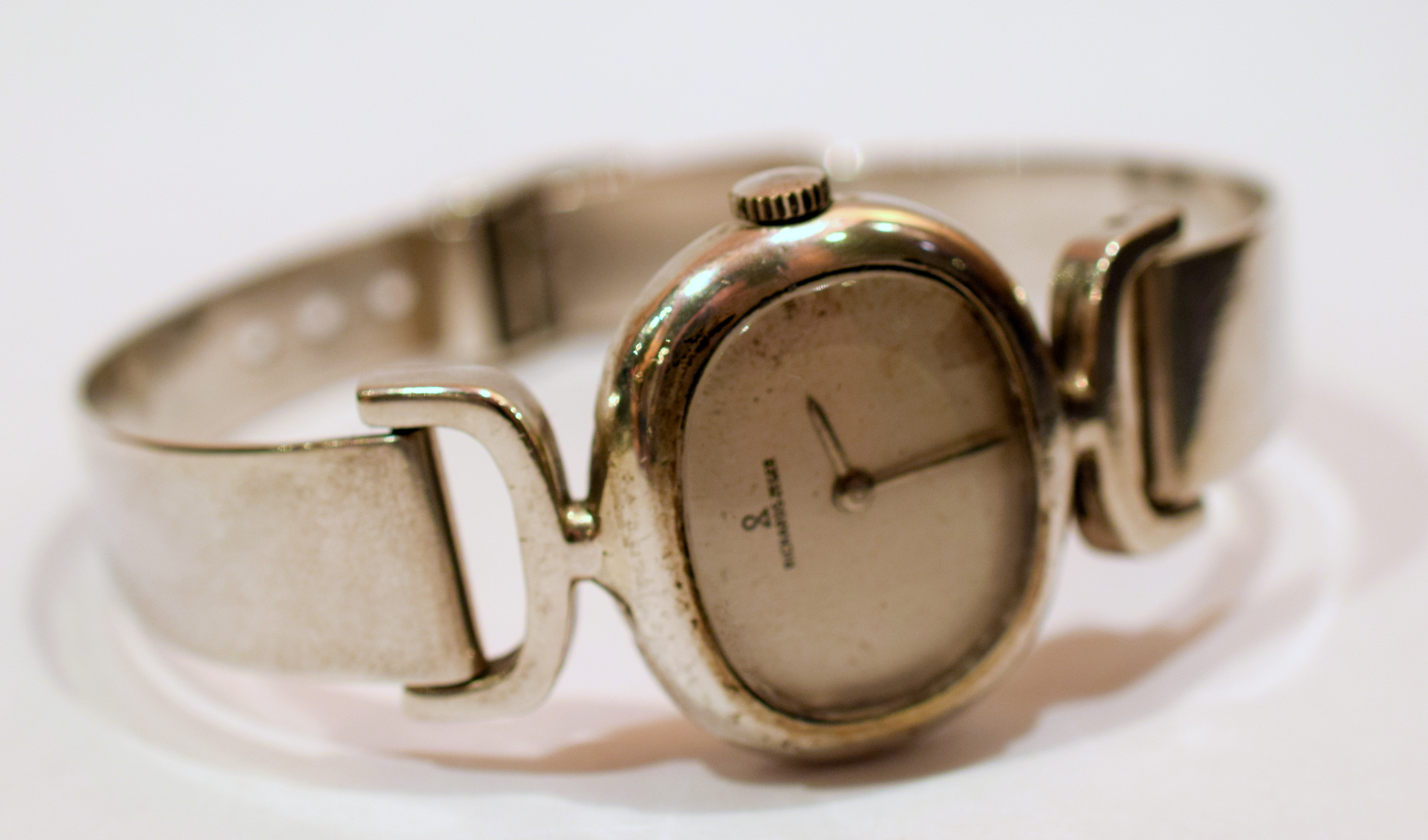 Vintage Lady's Richard Zeger Silver Watch. No Reserve