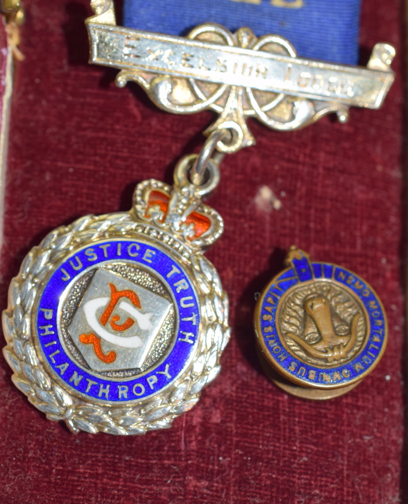 R.A.O.B. GLE Blue Ribboned Medal - Image 2 of 4