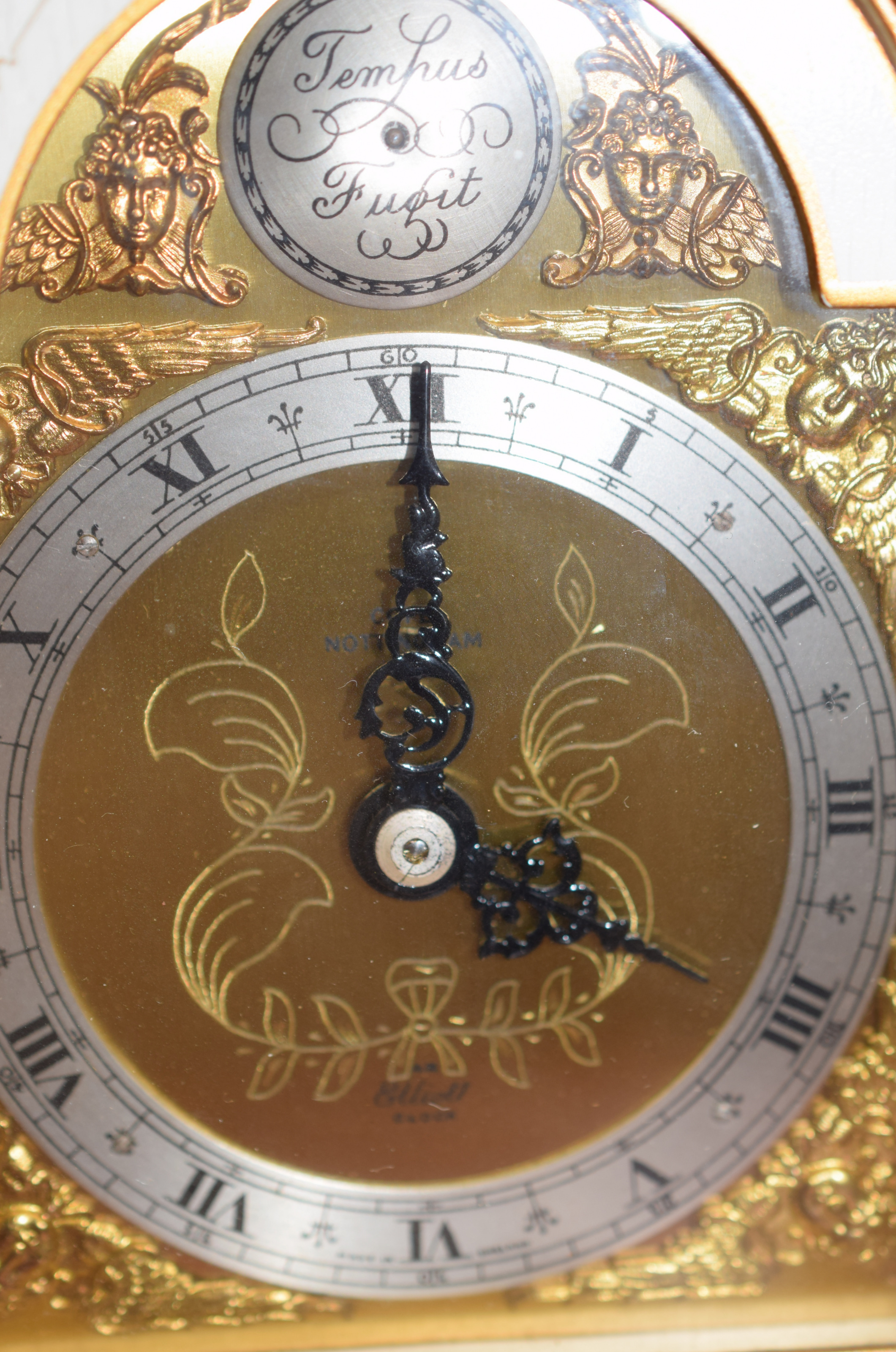 Beautiful Elliot Chinoiserie 8 Day Mantel Clock c1920s - Image 3 of 6