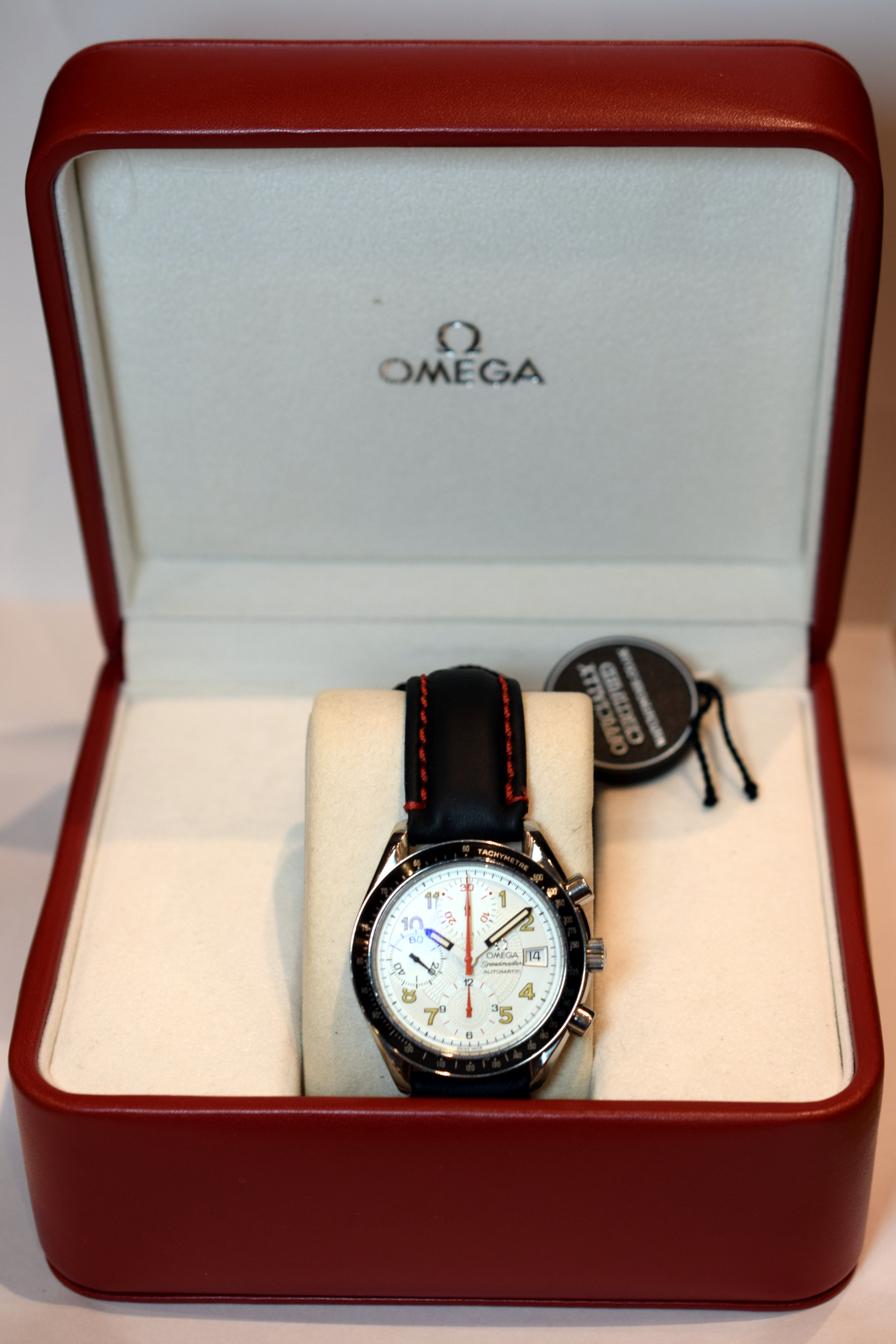 Rare Omega Speedmaster Mk 40 Guilloch_ Dial Cal 1152 Papers And Box - Bild 2 aus 8