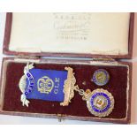 R.A.O.B. GLE Blue Ribboned Medal