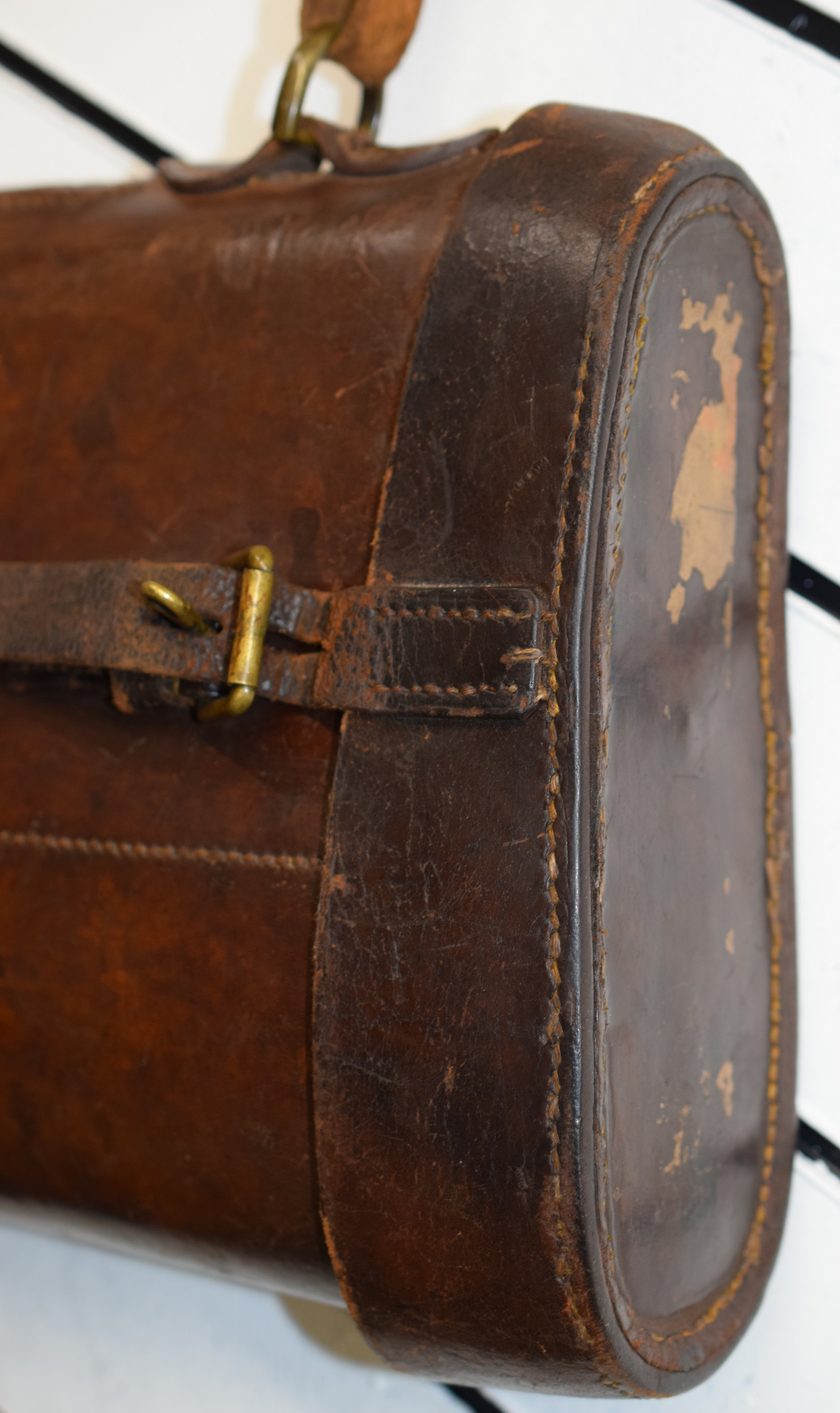 Victorian Leather Leg Of Mutton Shotgun Case - Image 2 of 3