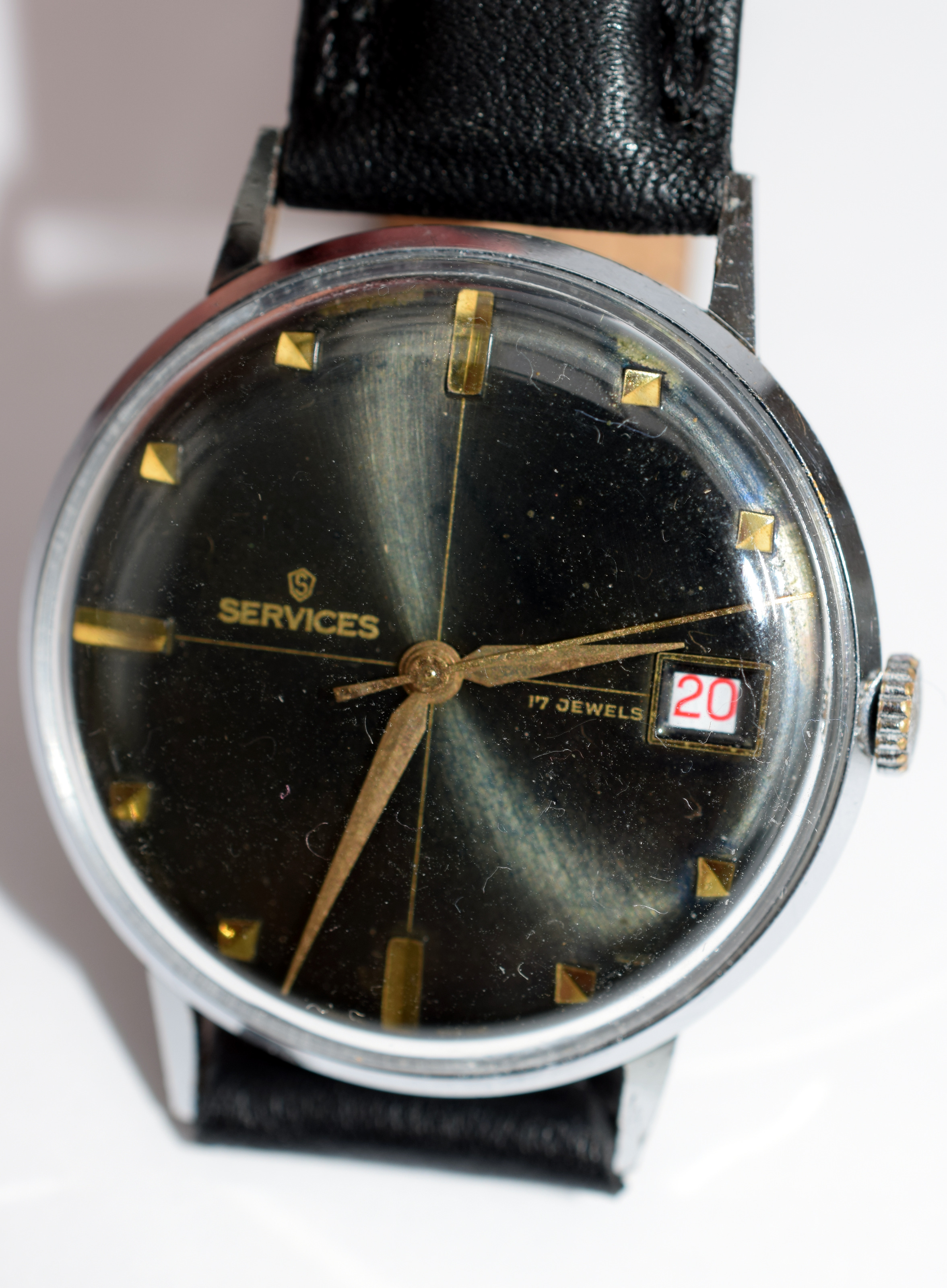 Services Manual Wind Watch With Black Dial - Image 2 of 7