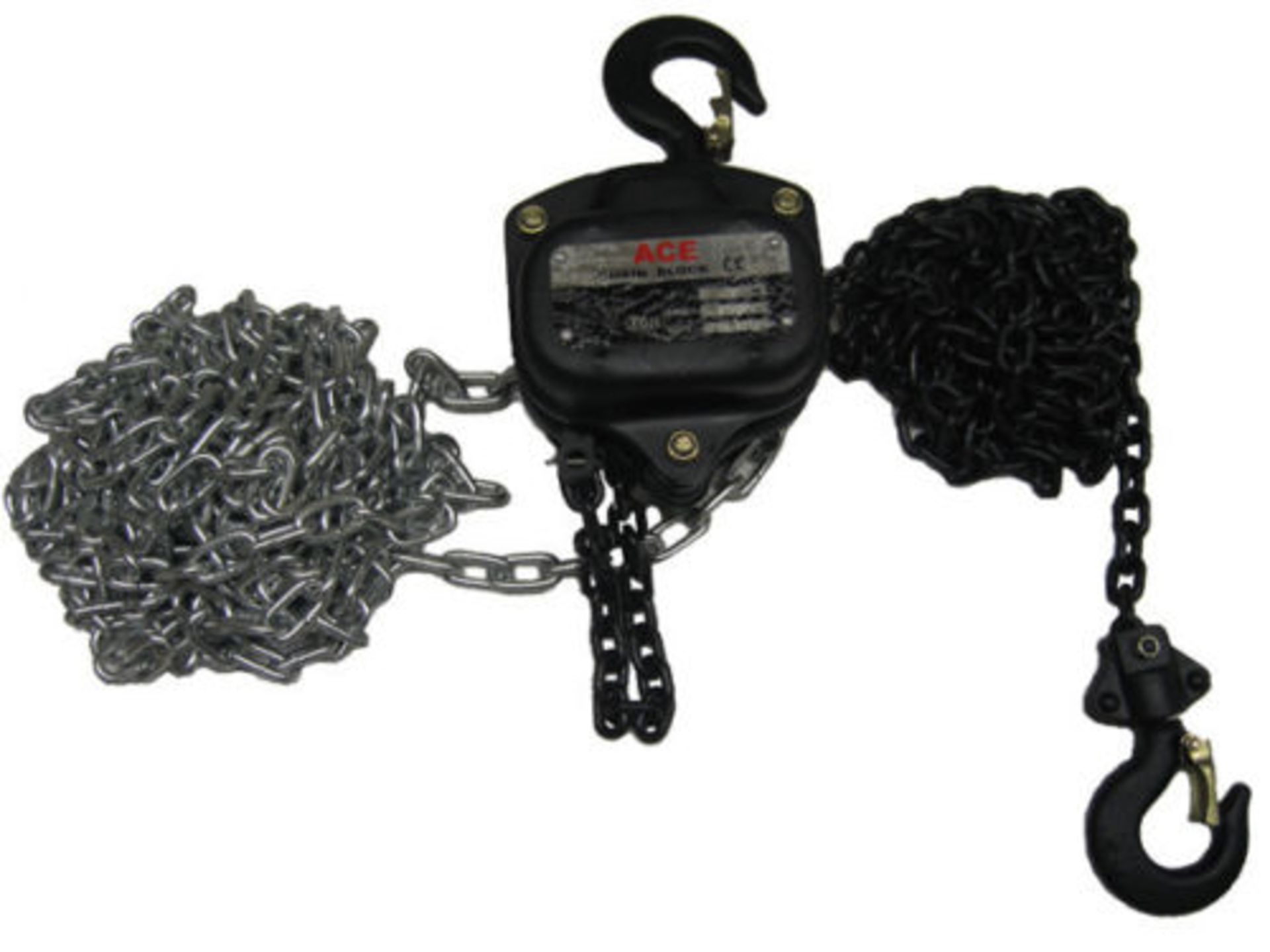 1T X 3 Metre Chain Block, BRAND NEW - QTY: 1 Minimum Distance Between Hooks - 290MM, Chain Falls -