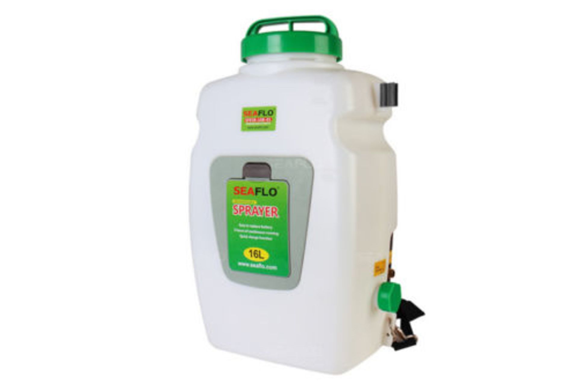 12v CORDLESS 16 Litre CAPACITY AGRICULTURAL SPRAYER - QTY: 1 Pump gives 1.6LPM/70PSI, comes complete