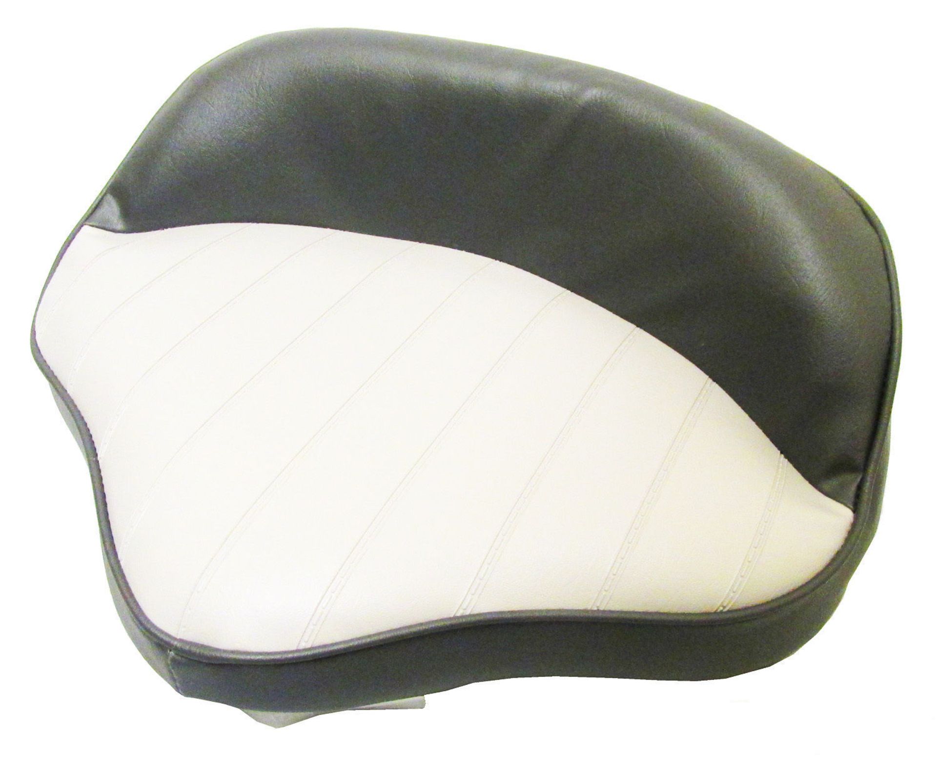 BUTT BOAT SEAT (75125) - QTY: 1 16" wide x 12.1/2" deep x 6.1/2" high and covered with marine