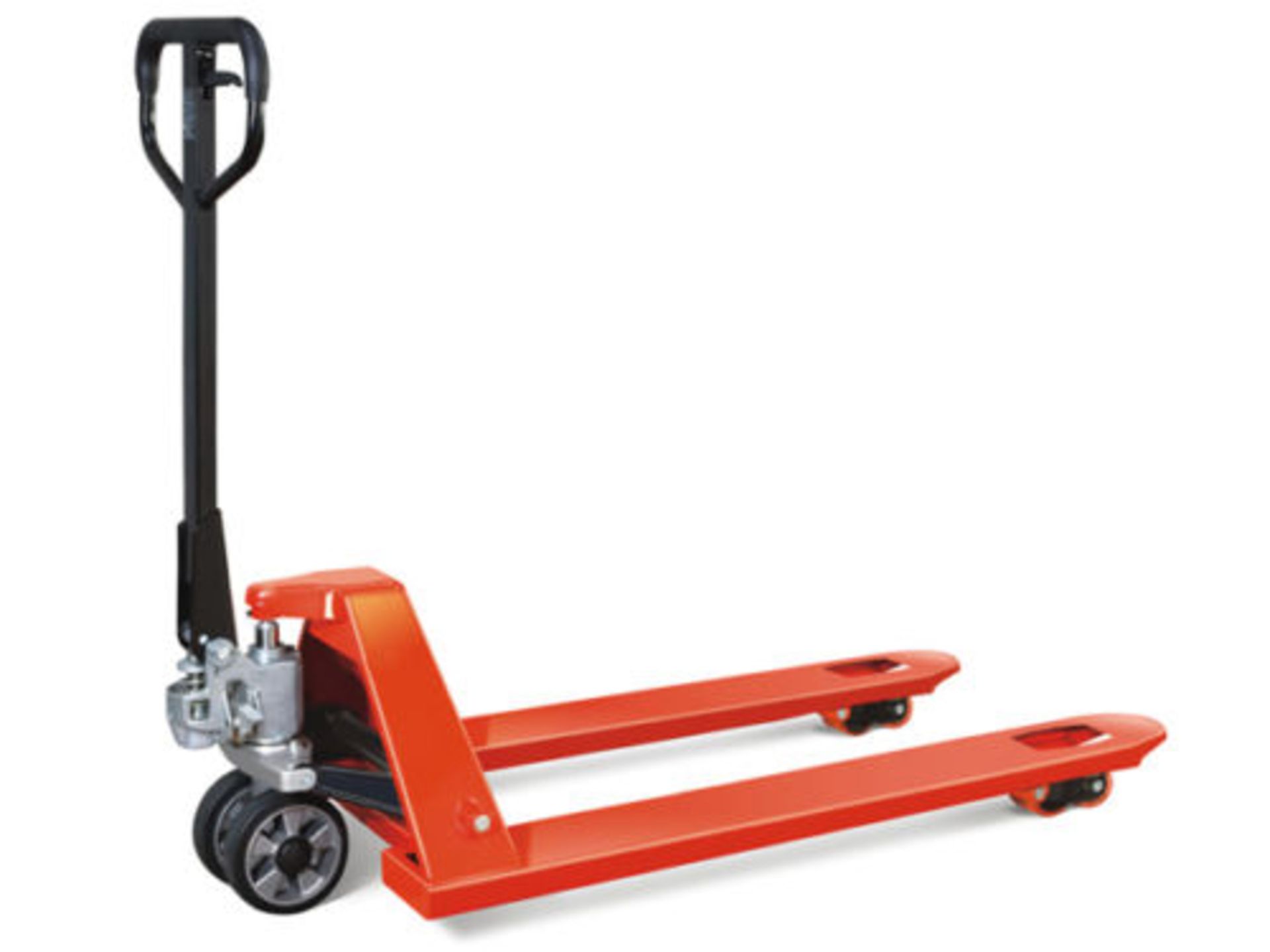 2500KG Pallet Truck. BRAND NEW - QTY: 1 Fork Width x Length - 160MM x 1130MM, Inside Distance