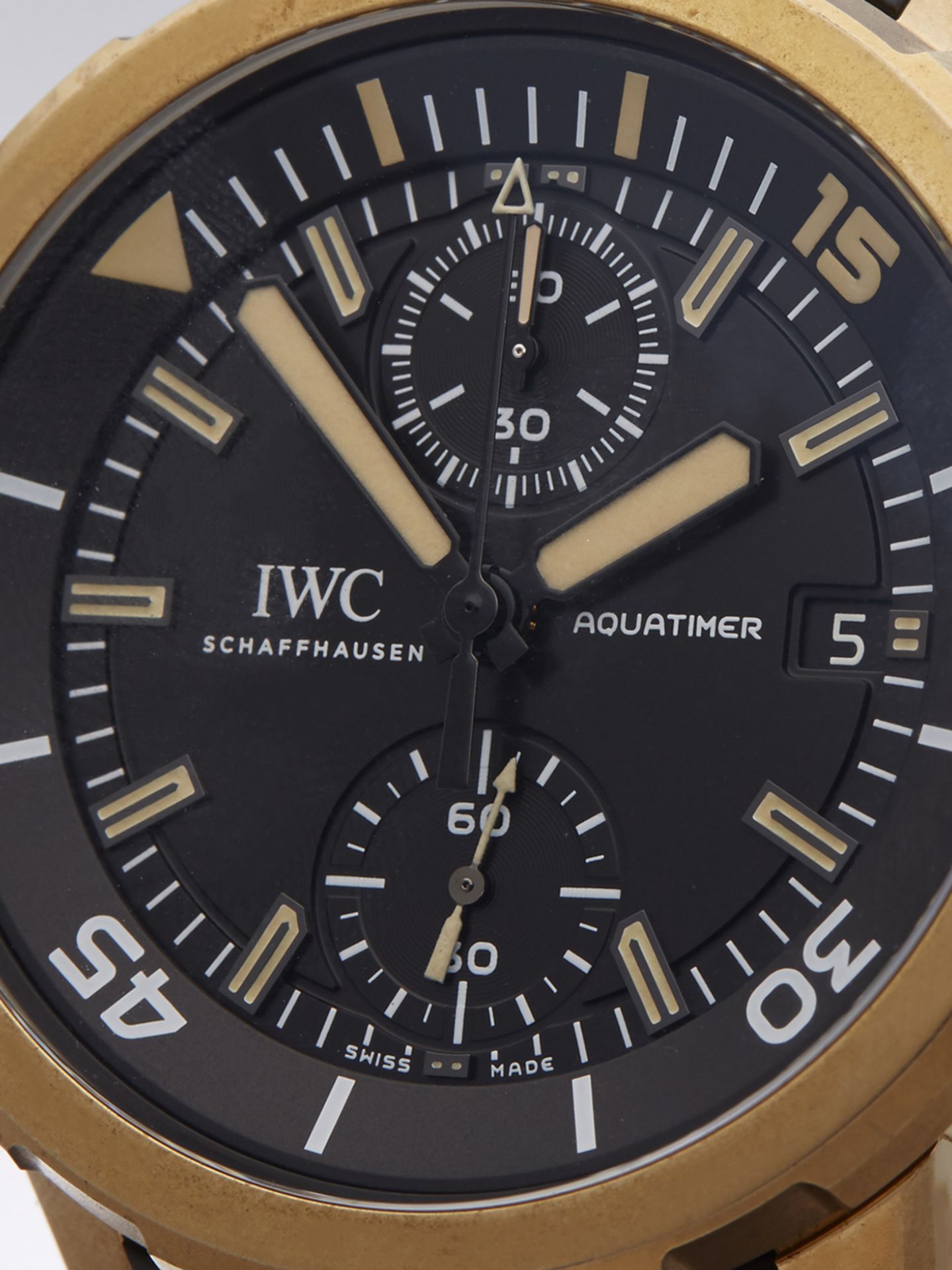 IWC Aquatimer Bronzo Charles Darwin 46mm Bronze IW379503 - Image 4 of 10