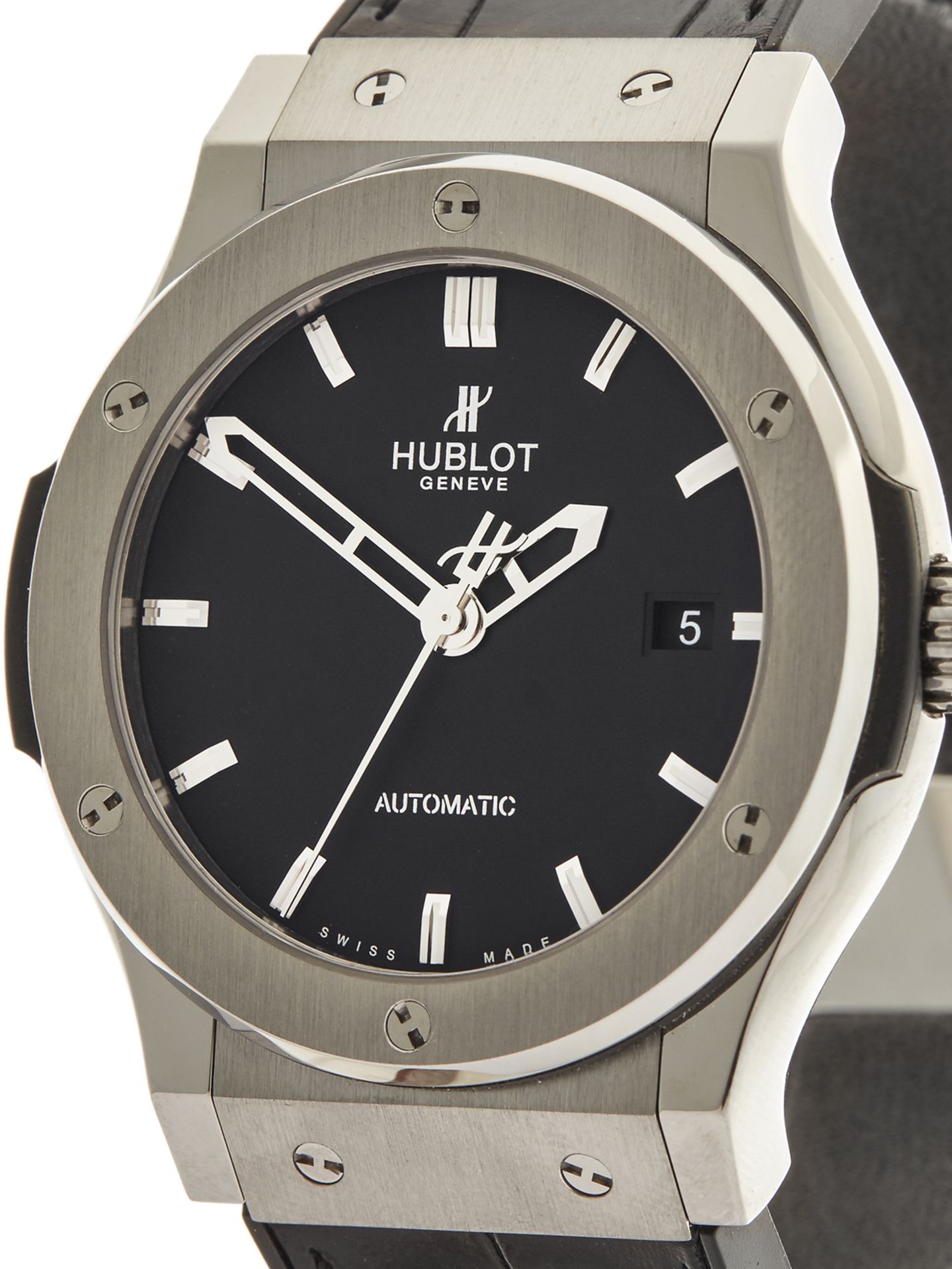 Hublot Classic Fusion 41mm Titanium & Steel 542.NX.1170.LR - Image 3 of 8