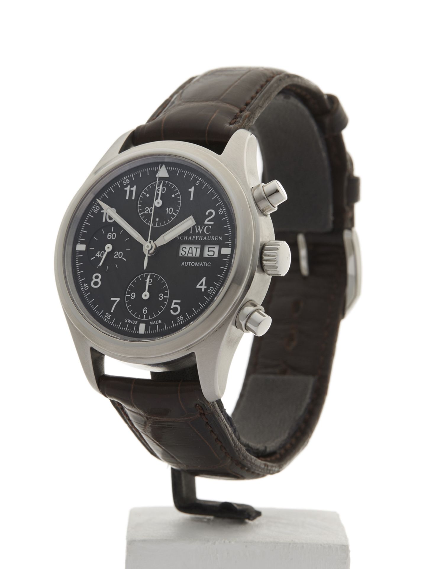 IWC Pilot's Chronograph Fliegerchronograph 39mm Stainless Steel IW3706 - Image 2 of 8