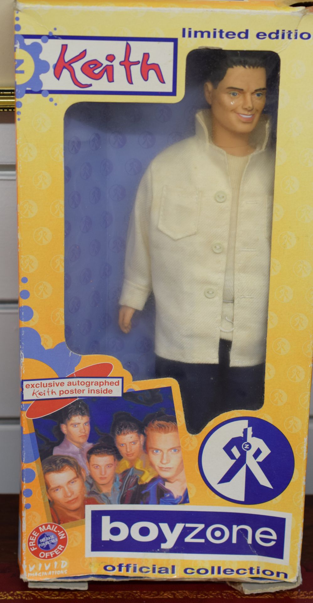 Limited Edition Boyzone Keith Doll