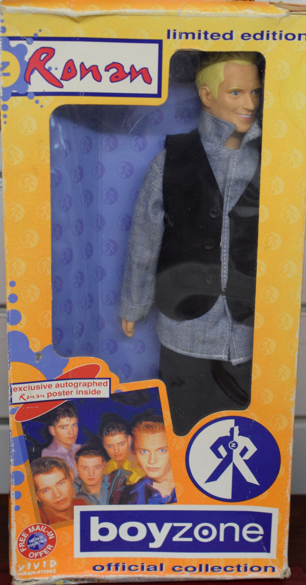 Limited Edition Boyzone Ronan Doll