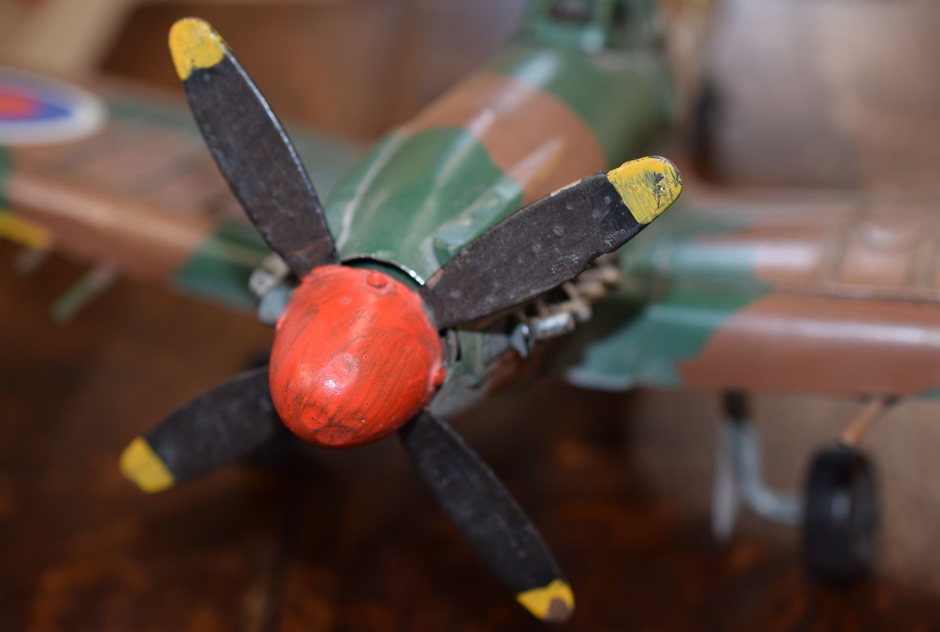 Tinplate Spitfire Model - Image 2 of 3