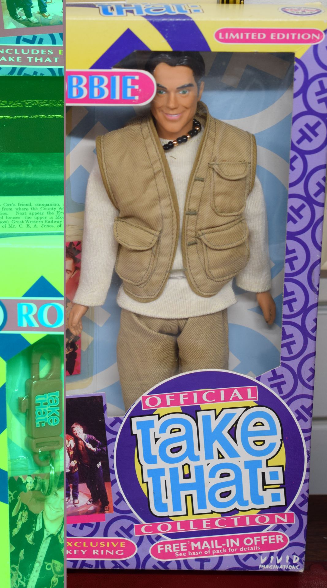 Limited Edition Take That Robbie Doll