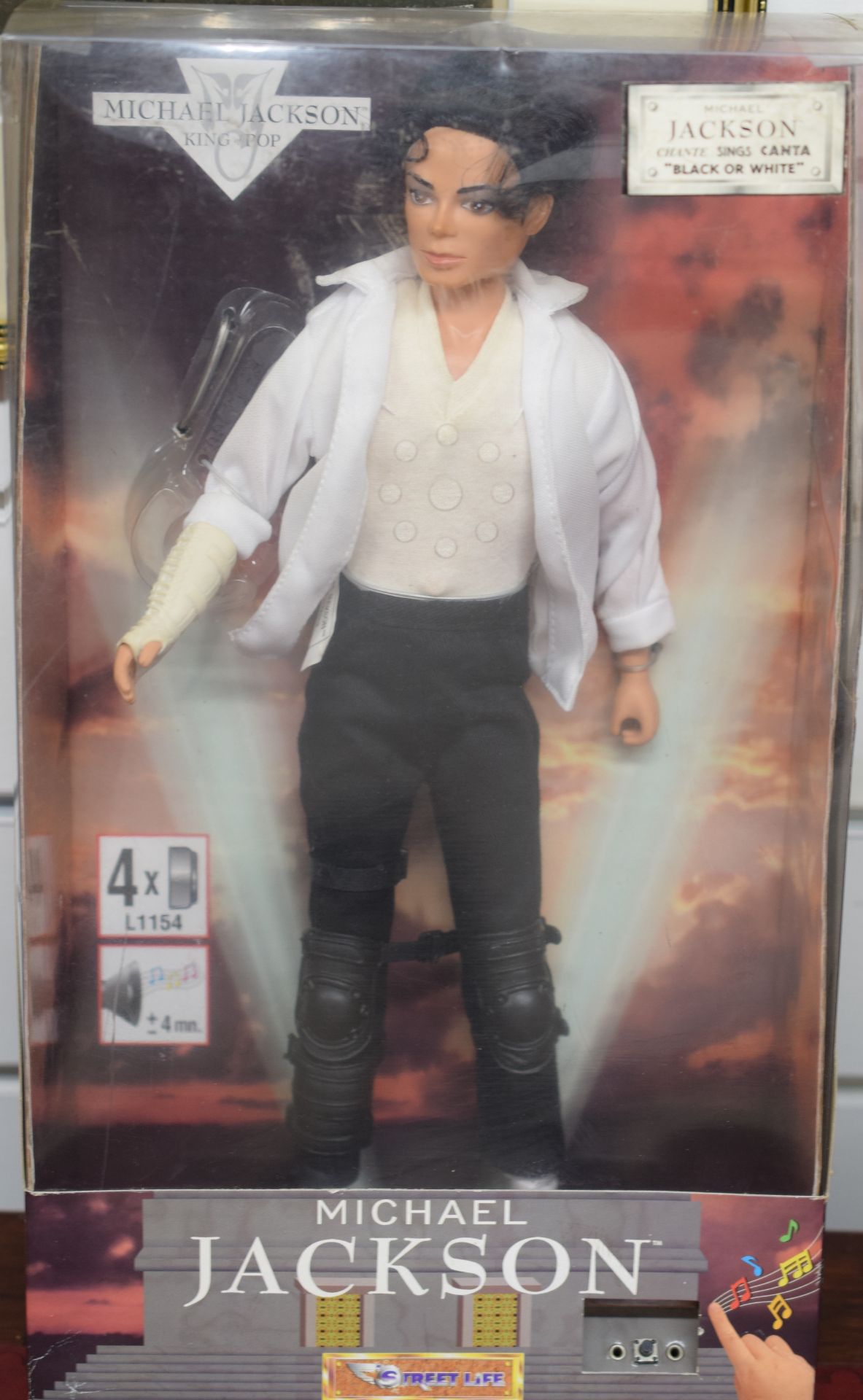 Complete in box is this Limited Edition Michael Jackson Singing Doll