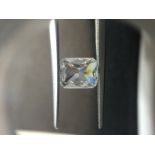 1.20ct radiant cut diamond. I colour, VS2 clarity. GIA certification - 1239966530 . 7.20 x 5.75 x