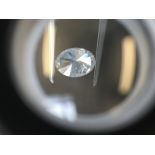 1.06ct oval cut diamond. D colour, SI2 clarity. GIA certification _ 1238914844. 8.04 x 5.96 x 3.