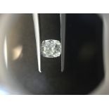 1.01ct cushion cut diamond. G colour, VVS2 clarity. No certification . Valued at £9100For more