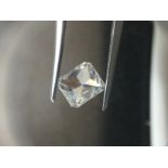 1.30ct radiant cut diamond. G colour, VS1 clarity. GIA certification - 1249438866. 6.90 x 5.87 x 4.