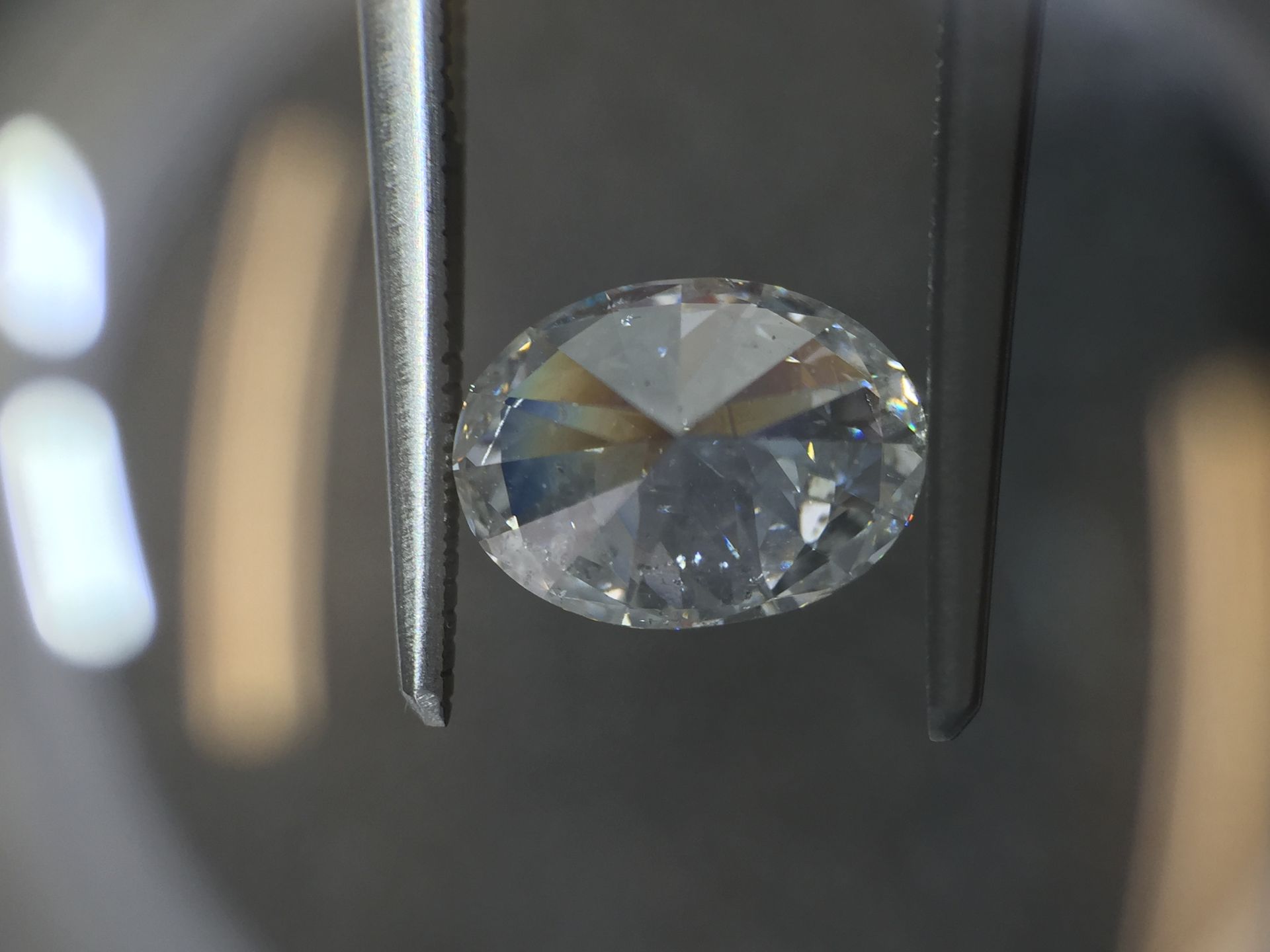 1.20ct oval cut diamond. F colour, SI2 clarity. No certification .Valued at £10920For more