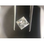 1.75ct princess cut diamond. G colour, VS1 clarity. GIA certification _ 5226112422. 6.75 x 6.68 x