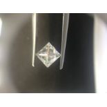 1.20ct princess cut diamond. G colour, VS2 clarity. GIA certification _ 2181057057. 6.03 x 5.79 x