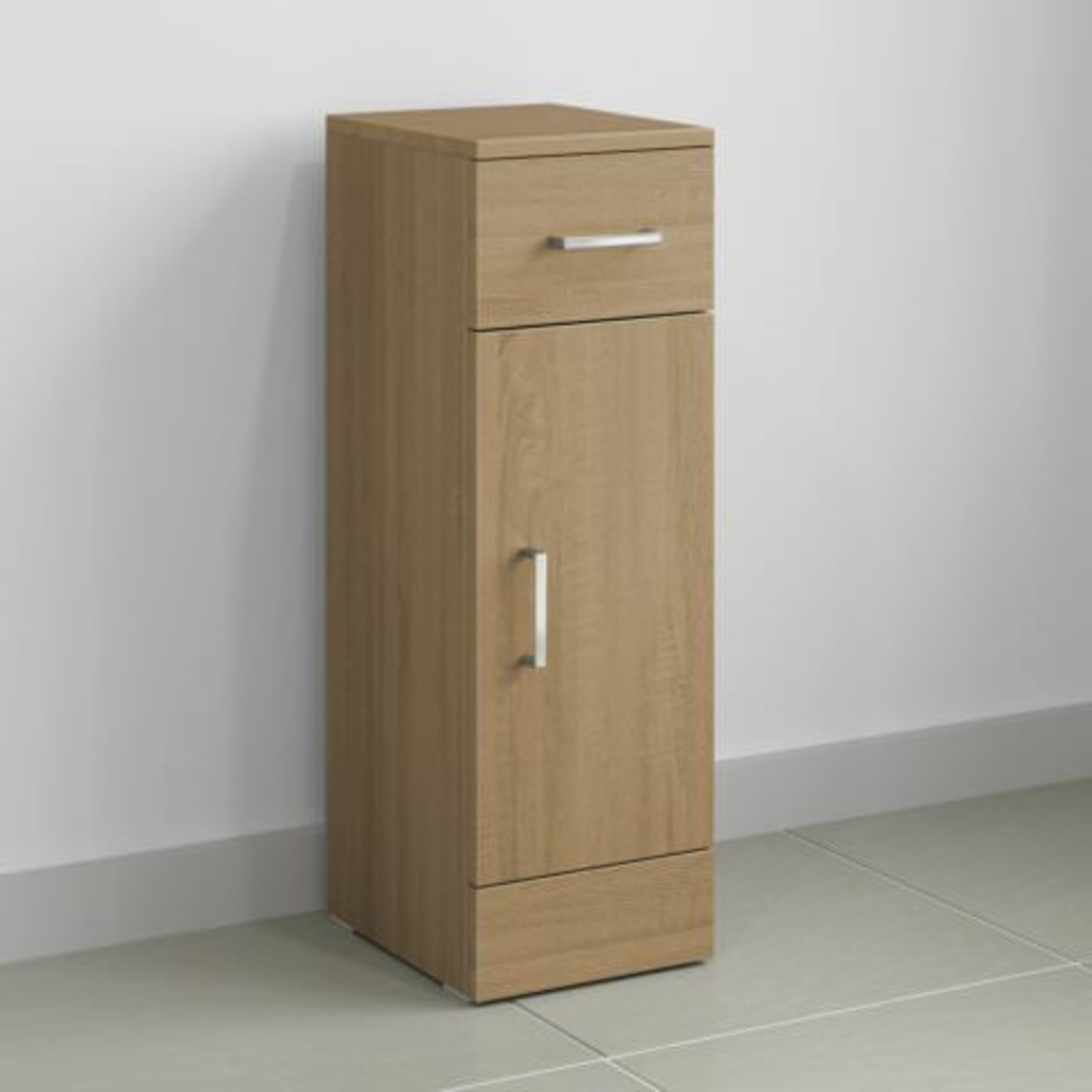 (35) 250x300mm Quartz Oak Effect Small Side Cabinet Unit. RRP £162.99. This state-of-the-art oak