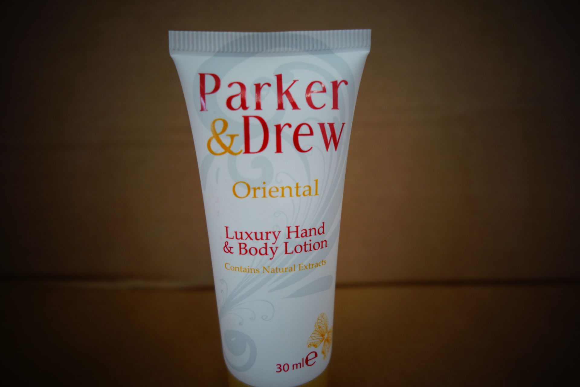 300 x Parker & Drew Oriental Luxury Hand & Body Lotion. Contains Natural Extracts. 30ml. Unchecked - Image 2 of 3