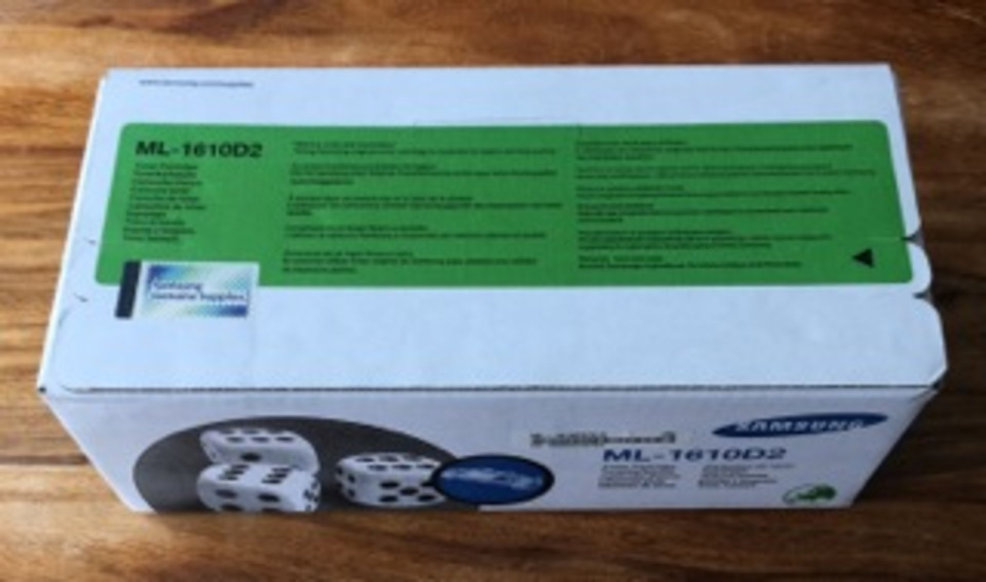 Samsung ML -1610D2 OEM Genuine Supplies Toner Cartridge - Image 2 of 2