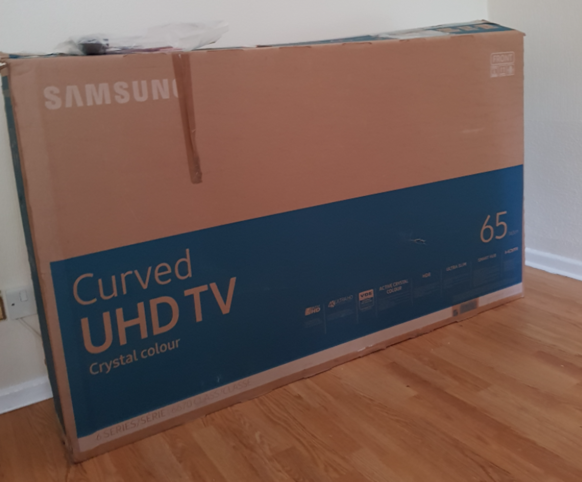 Untested / Damaged - Samsung 65 inch KU6680 6 serious UHD Chrystal Colour HDR smart tv RRP £1,799 - Image 3 of 3