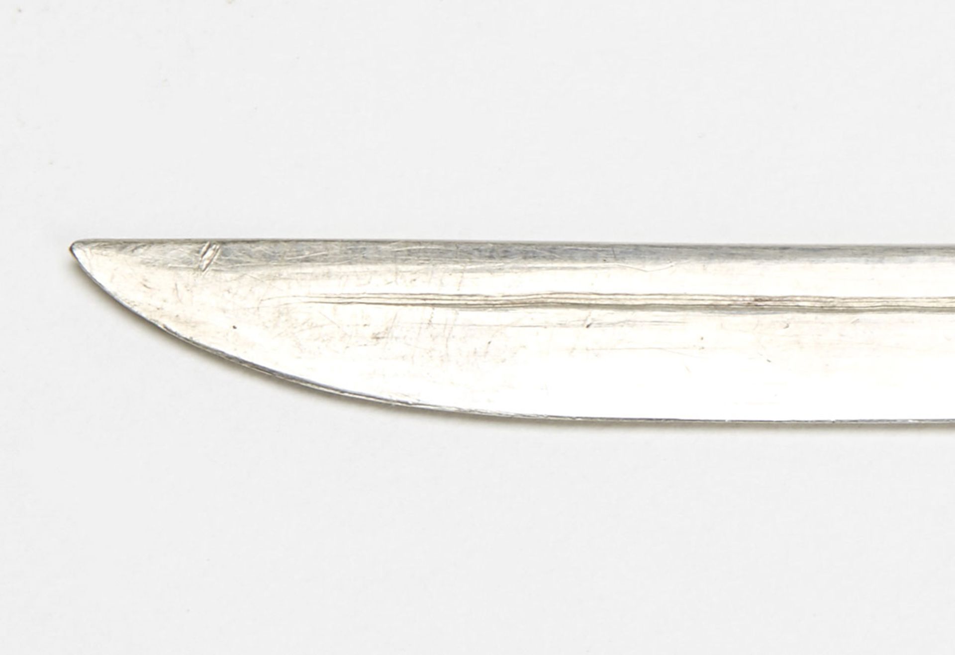 VINTAGE CONTINENTAL NOVELTY SILVER LETTER OPENER 20TH C. - Image 7 of 7