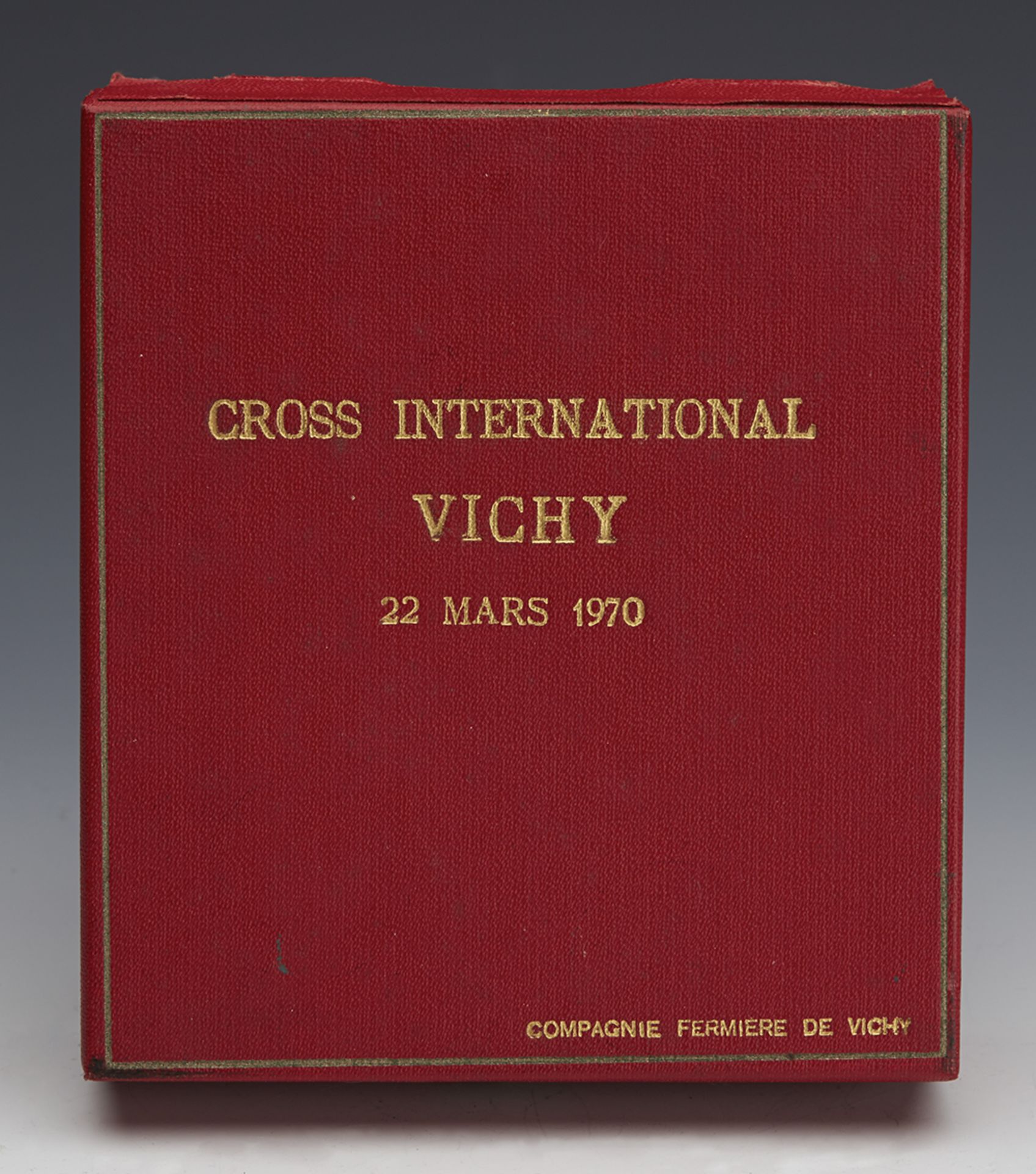 CARTIER CASED TROPHY THE CROSS INTERNATIONAL VICHY 1970 - Image 6 of 6