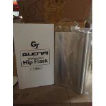 Giant Hip Flasks. 172oz . X 9. Individually Boxed In Retail Packing.