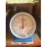 3 Large Postal Scales . Please see photos. All sizes and quantities are approx.