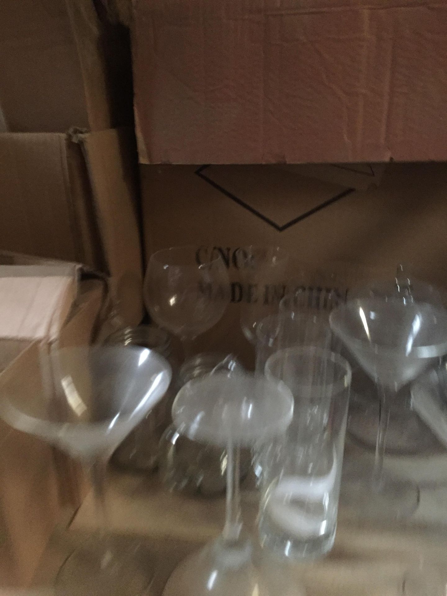 Bay 7. Large Amount Of Mixed Glass Loose. Whisky Glasses, Wine Glasses, Sweet Jars. Over 100 - Image 7 of 16