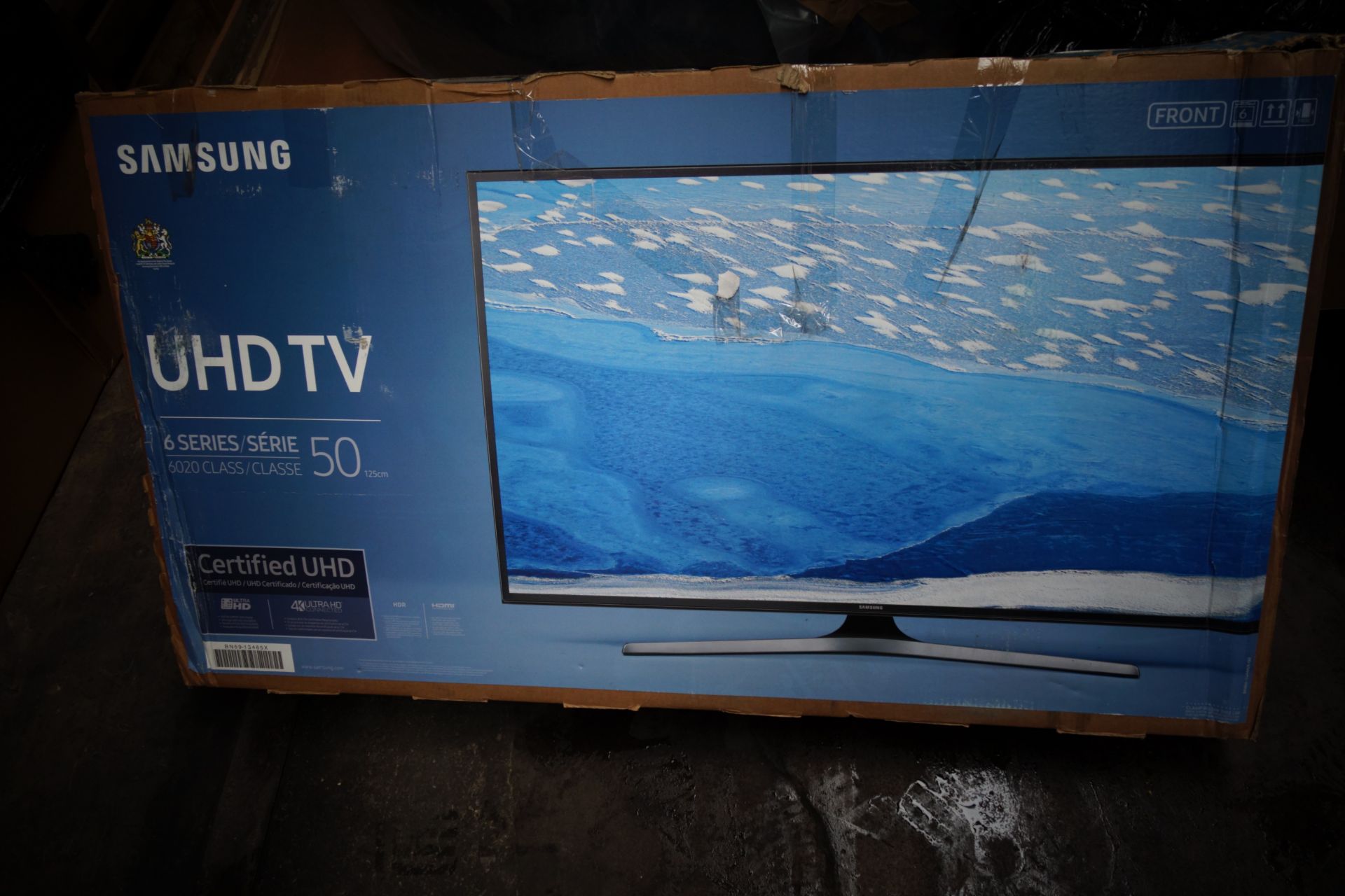 (T45) Samsung UE50KU6000 50 Inch UHD HDR Smart LED TV. RRP £699. Enjoy stunning brightness and