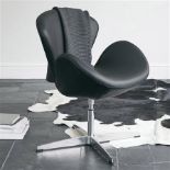 Swan Inspired Chair Available in black,