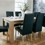 Rome 6 Seater Dining Set In Beech