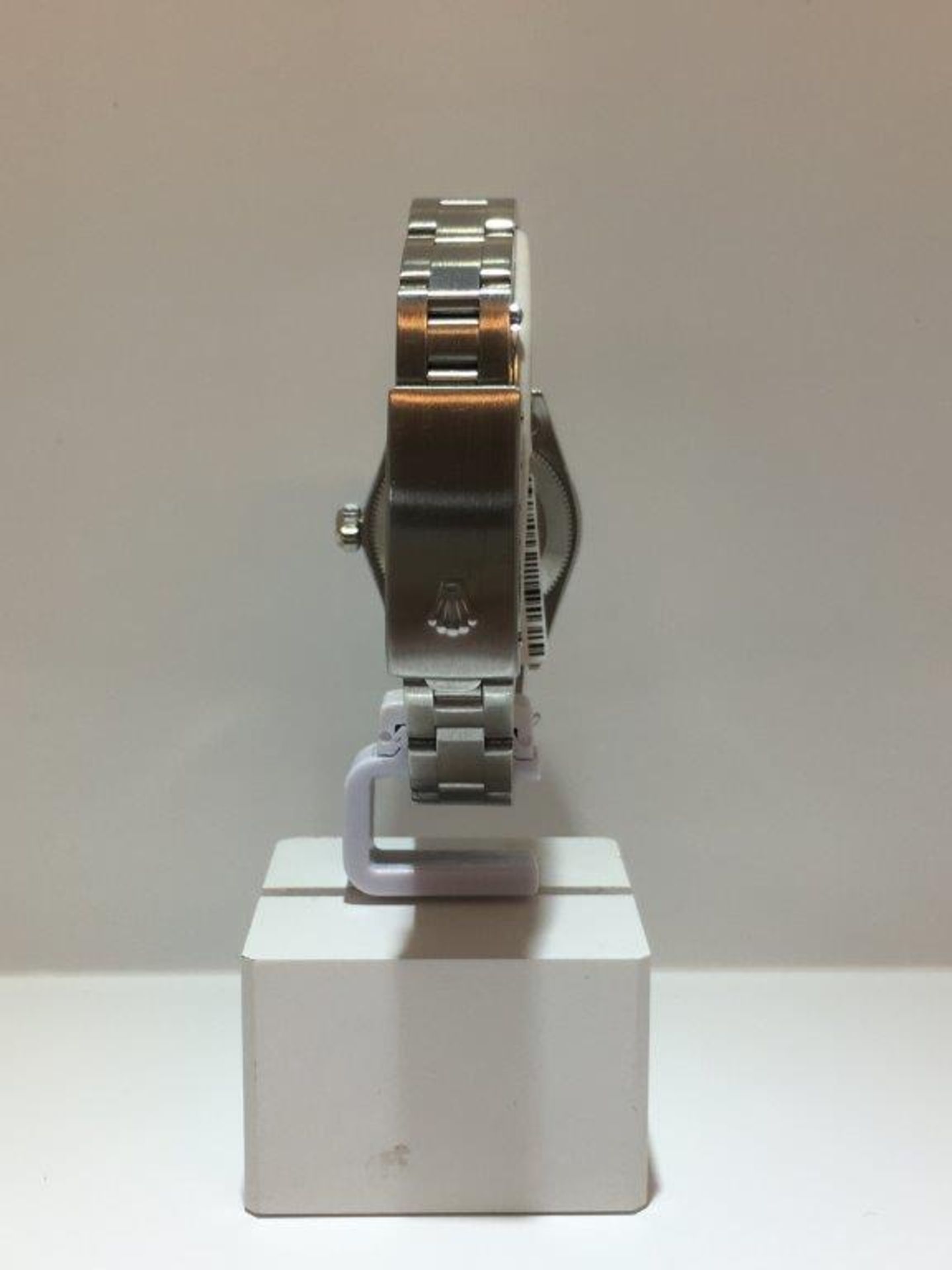 Ladies Rolex Stainless Steel Datejust Bracelet Watch - Image 3 of 4