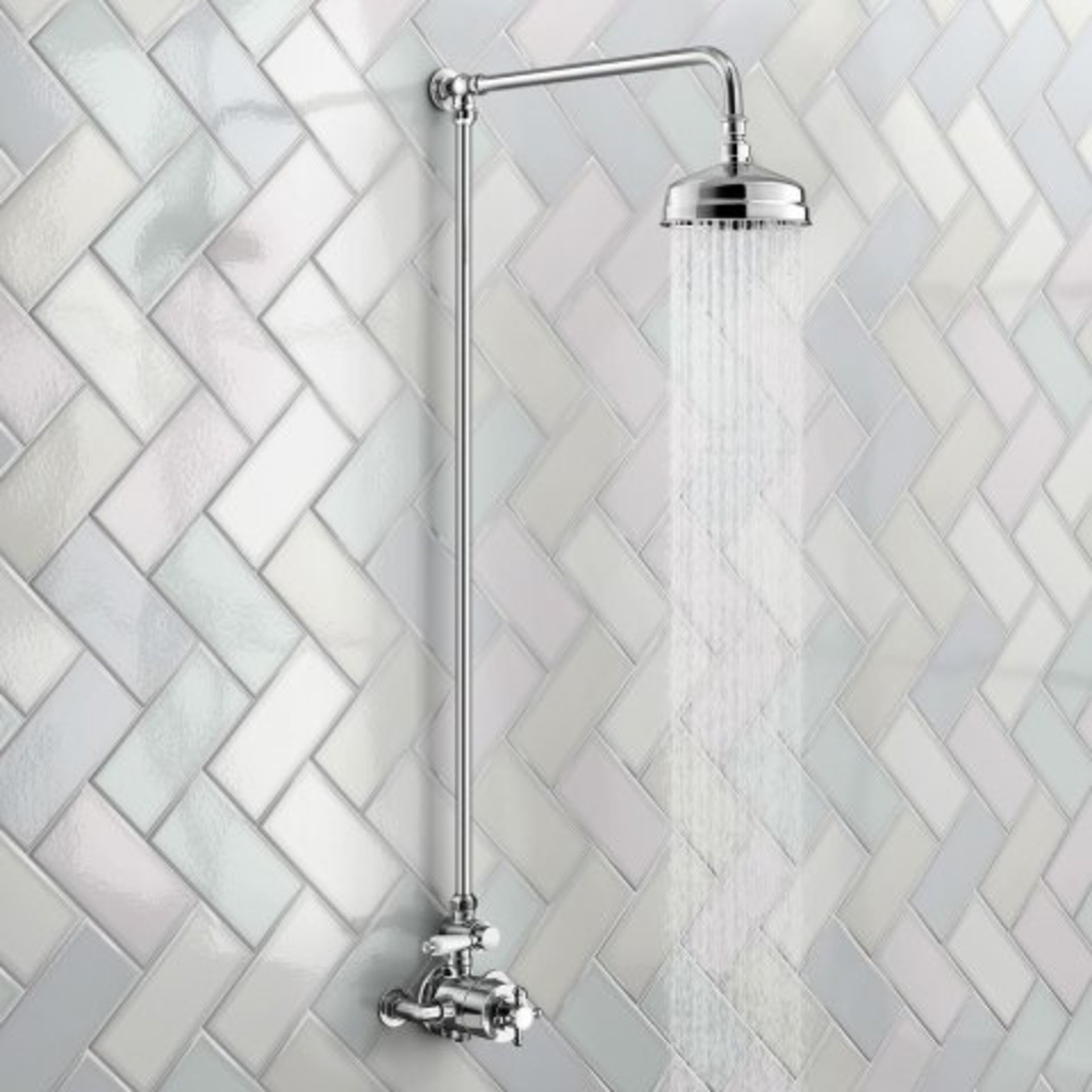 (I22) 150mm Head Traditional Thermostatic Exposed Shower Kit. RRP £399.99. We take our cues from the