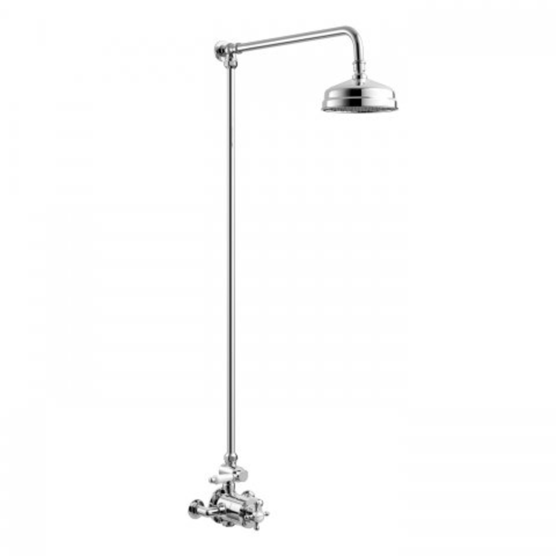 (I22) 150mm Head Traditional Thermostatic Exposed Shower Kit. RRP £399.99. We take our cues from the - Image 3 of 5