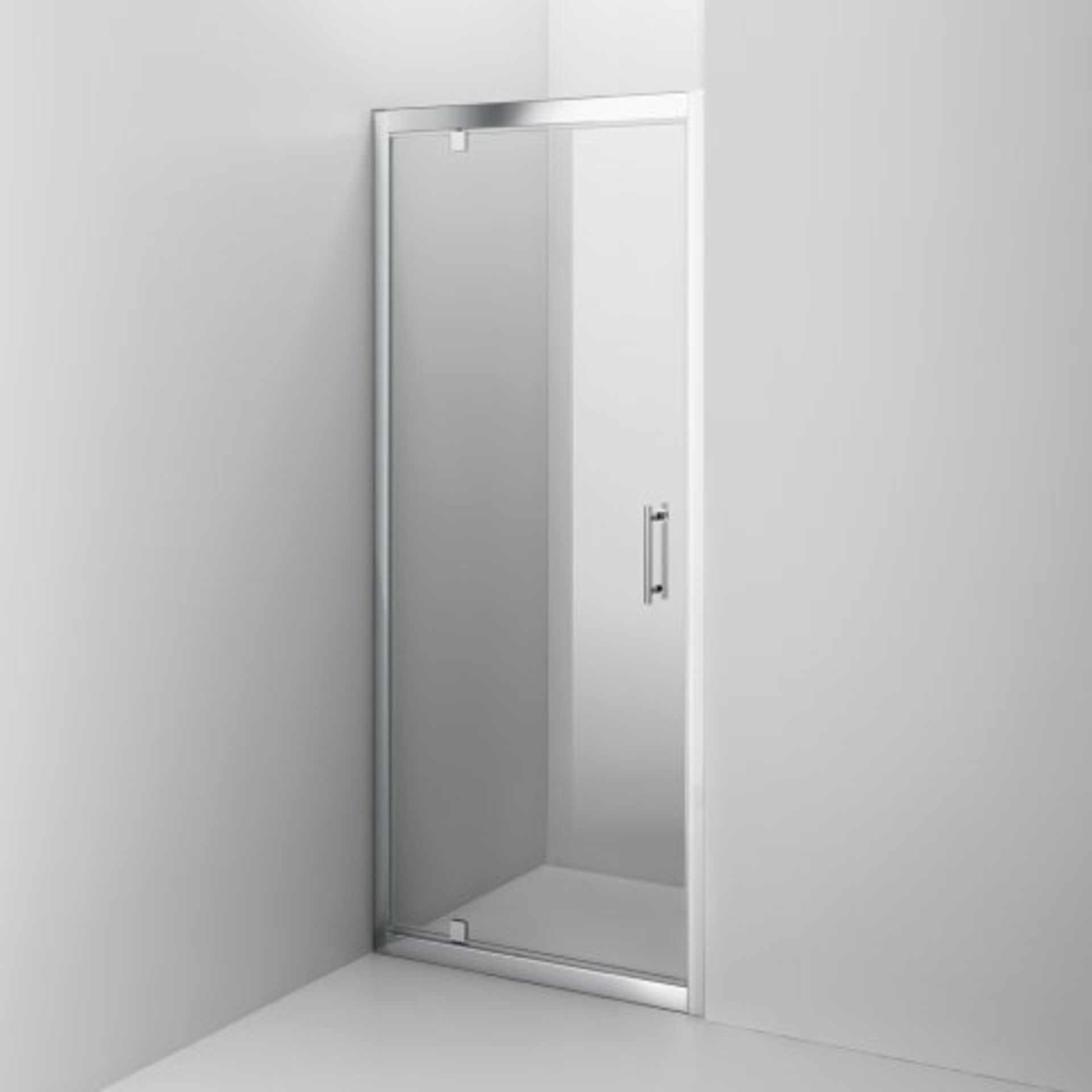 (I50) 760mm - 6mm - Elements Pivot Shower Door. RRP £299.99. Essential Design Our standard range - Image 5 of 5