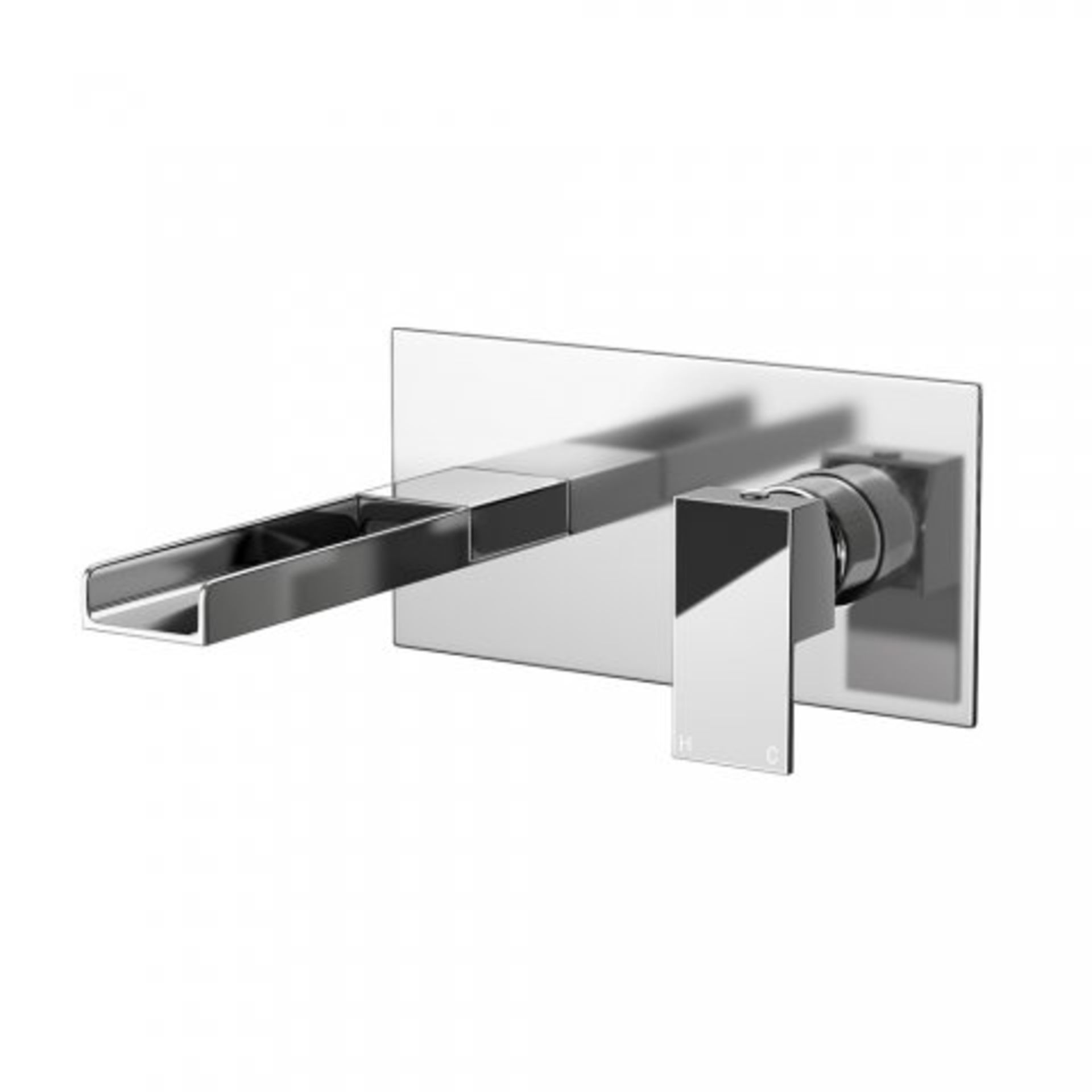 (I125) Niagra II Wall Mounted Basin Mixer Modern design: Our Niagra Range of taps is carefully - Image 2 of 3