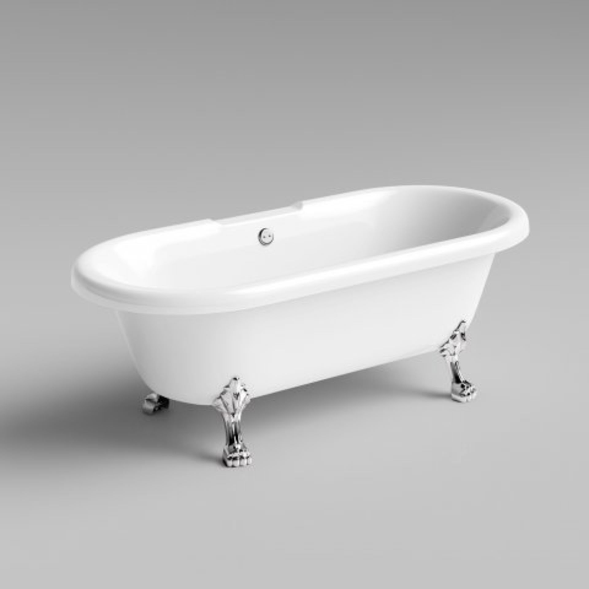 (I14) 1700mm Victoria Traditional Roll Top Bath - Dragon Feet - Large. RRP £799.99. This stunning - Image 3 of 4